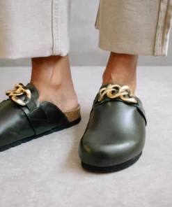 ALOHAS Shoes Fireside Chain Forest Green