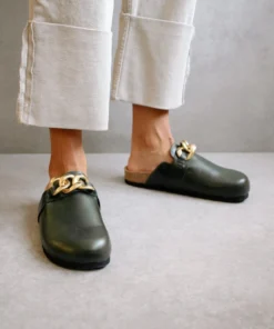 ALOHAS Shoes Fireside Chain Forest Green