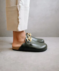 ALOHAS Shoes Fireside Chain Forest Green