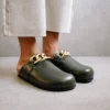 ALOHAS Shoes Fireside Chain Forest Green