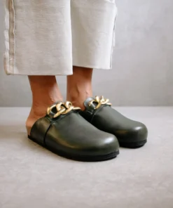 ALOHAS Shoes Fireside Chain Forest Green