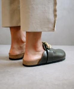 ALOHAS Shoes Fireside Chain Forest Green