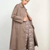 ALOHAS Flash Trench Coat Nutmeg Brown Clothing