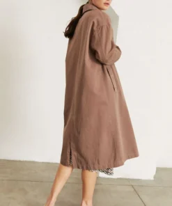 ALOHAS Flash Trench Coat Nutmeg Brown Clothing