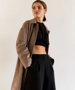 ALOHAS Flash Trench Coat Nutmeg Brown Clothing