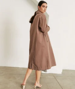 ALOHAS Flash Trench Coat Nutmeg Brown Clothing