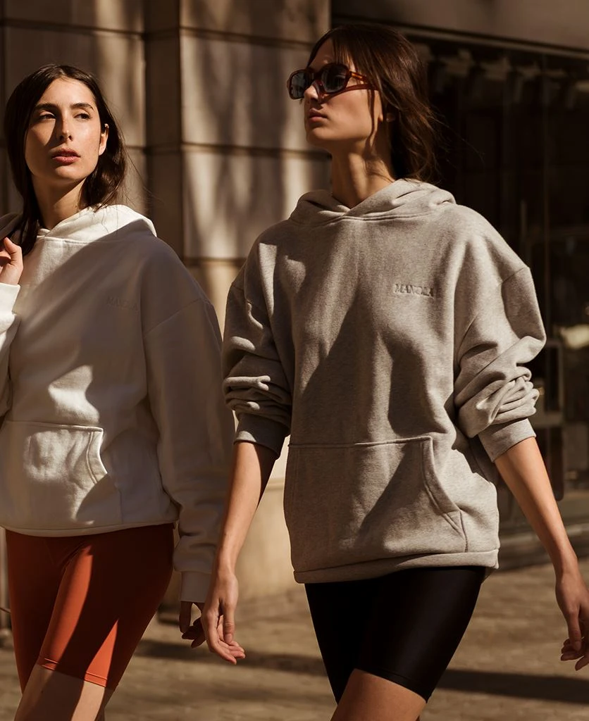 TheManola Clothing For The Planet Hoodie Gray Melange 2 TheManola Clothing For The Planet Hoodie Gray Melange