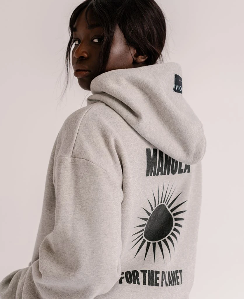 TheManola Clothing For The Planet Hoodie Gray Melange 5 TheManola Clothing For The Planet Hoodie Gray Melange