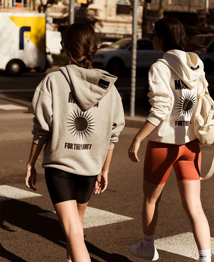 TheManola Clothing For The Planet Hoodie Gray Melange 4 TheManola Clothing For The Planet Hoodie Gray Melange