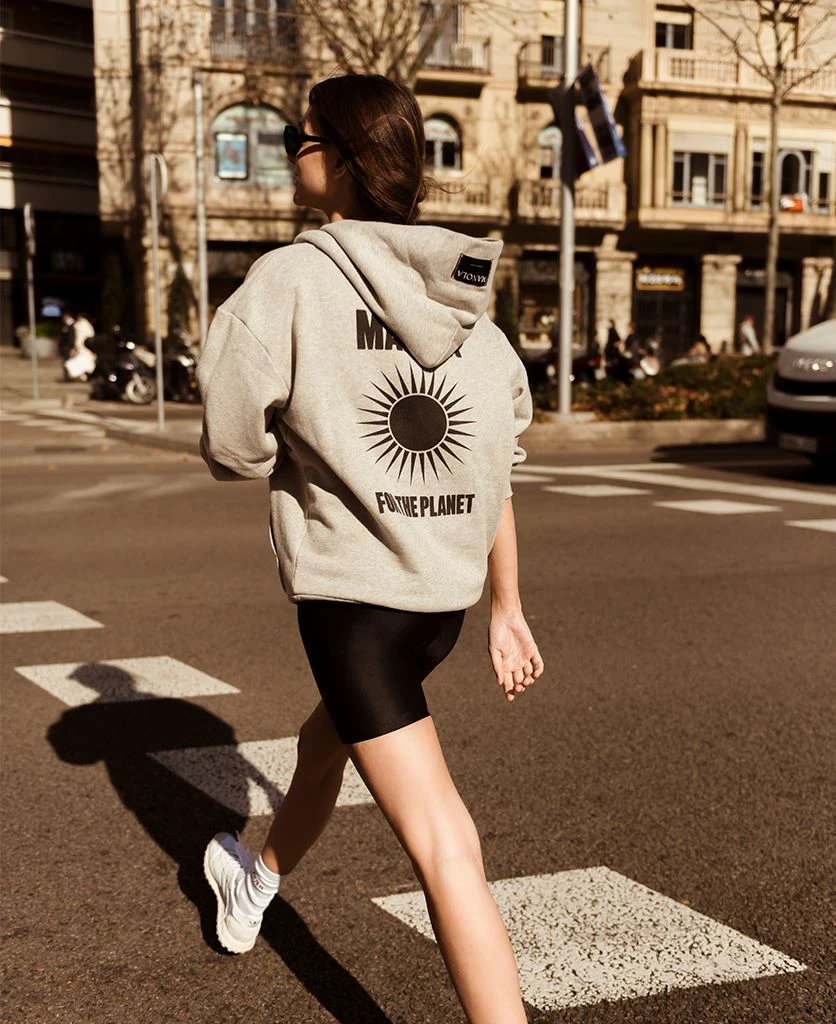 TheManola Clothing For The Planet Hoodie Gray Melange 1 TheManola Clothing For The Planet Hoodie Gray Melange