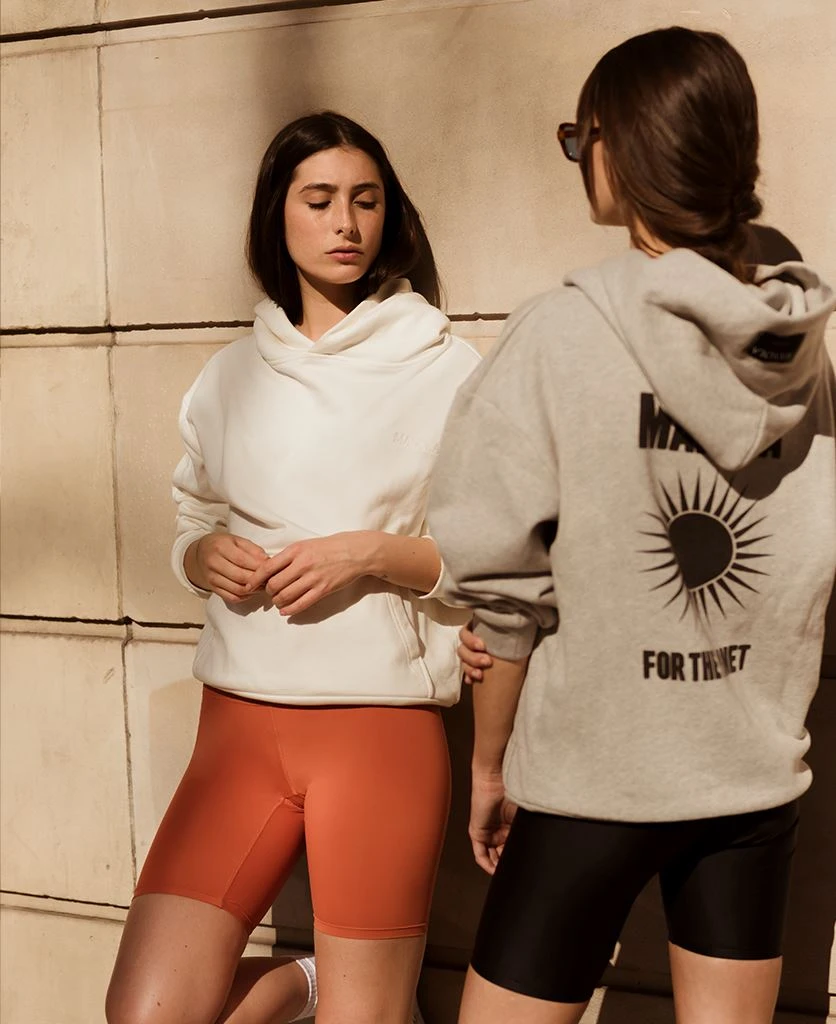 TheManola Clothing For The Planet Hoodie Gray Melange 3 TheManola Clothing For The Planet Hoodie Gray Melange