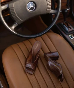 ALOHAS Frenchie Brown Croco