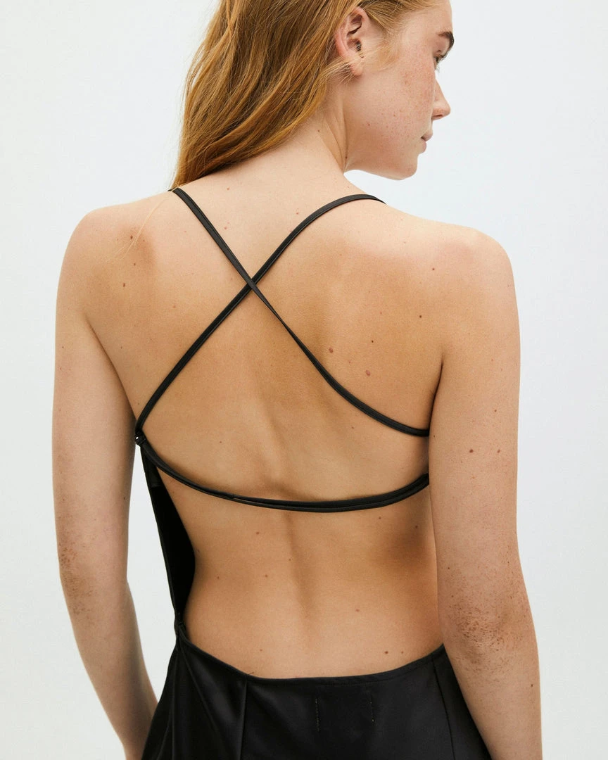 ALOHAS Fuzzy Dress Black 4 ALOHAS Fuzzy Dress Black