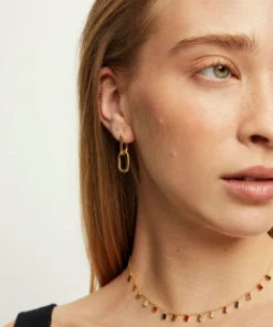 ALOHAS Gemini Earrings Gold Accessories