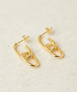 ALOHAS Gemini Earrings Gold Accessories
