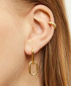 ALOHAS Gemini Earrings Gold Accessories