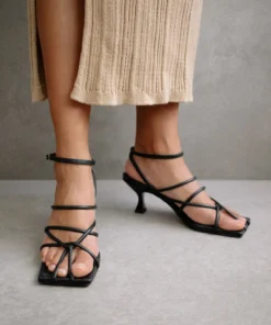 ALOHAS Ginza Black Sandal