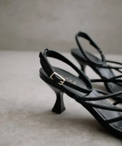 ALOHAS Ginza Black Sandal