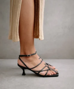 ALOHAS Ginza Black Sandal