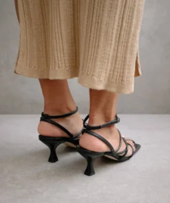 ALOHAS Ginza Black Sandal