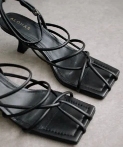 ALOHAS Ginza Black Sandal
