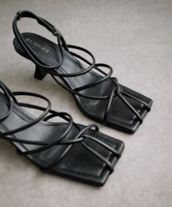 ALOHAS Ginza Black Sandal