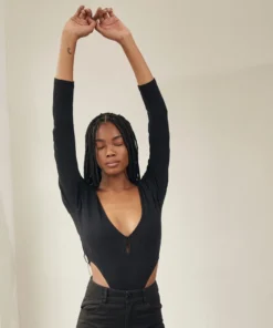 ALOHAS Glace Bodysuit Black 10 ALOHAS Glace Bodysuit Black