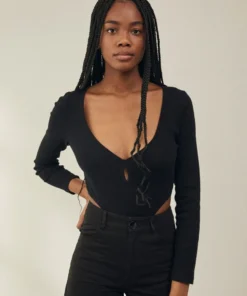 ALOHAS Glace Bodysuit Black 11 ALOHAS Glace Bodysuit Black