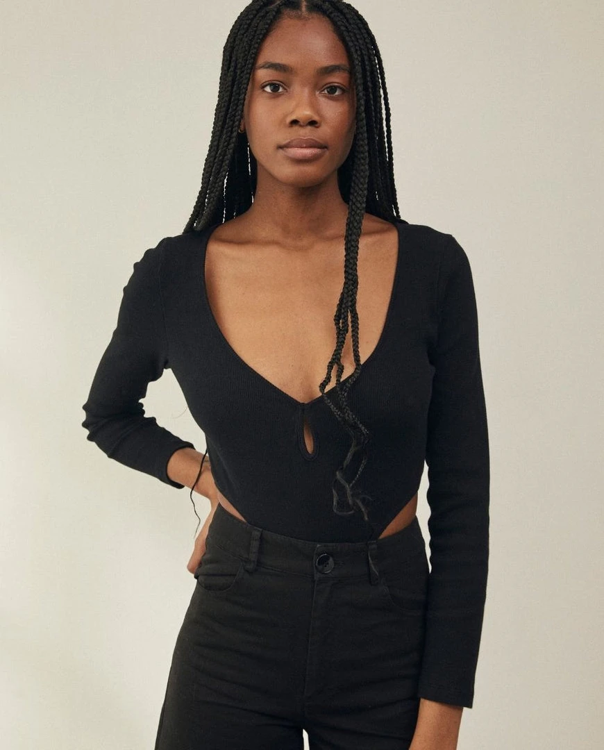 ALOHAS Glace Bodysuit Black 6 ALOHAS Glace Bodysuit Black