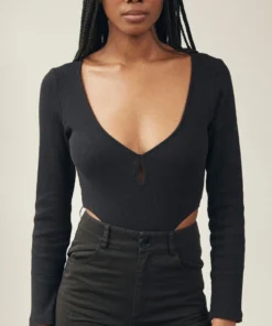 ALOHAS Glace Bodysuit Black