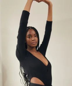 ALOHAS Glace Bodysuit Black