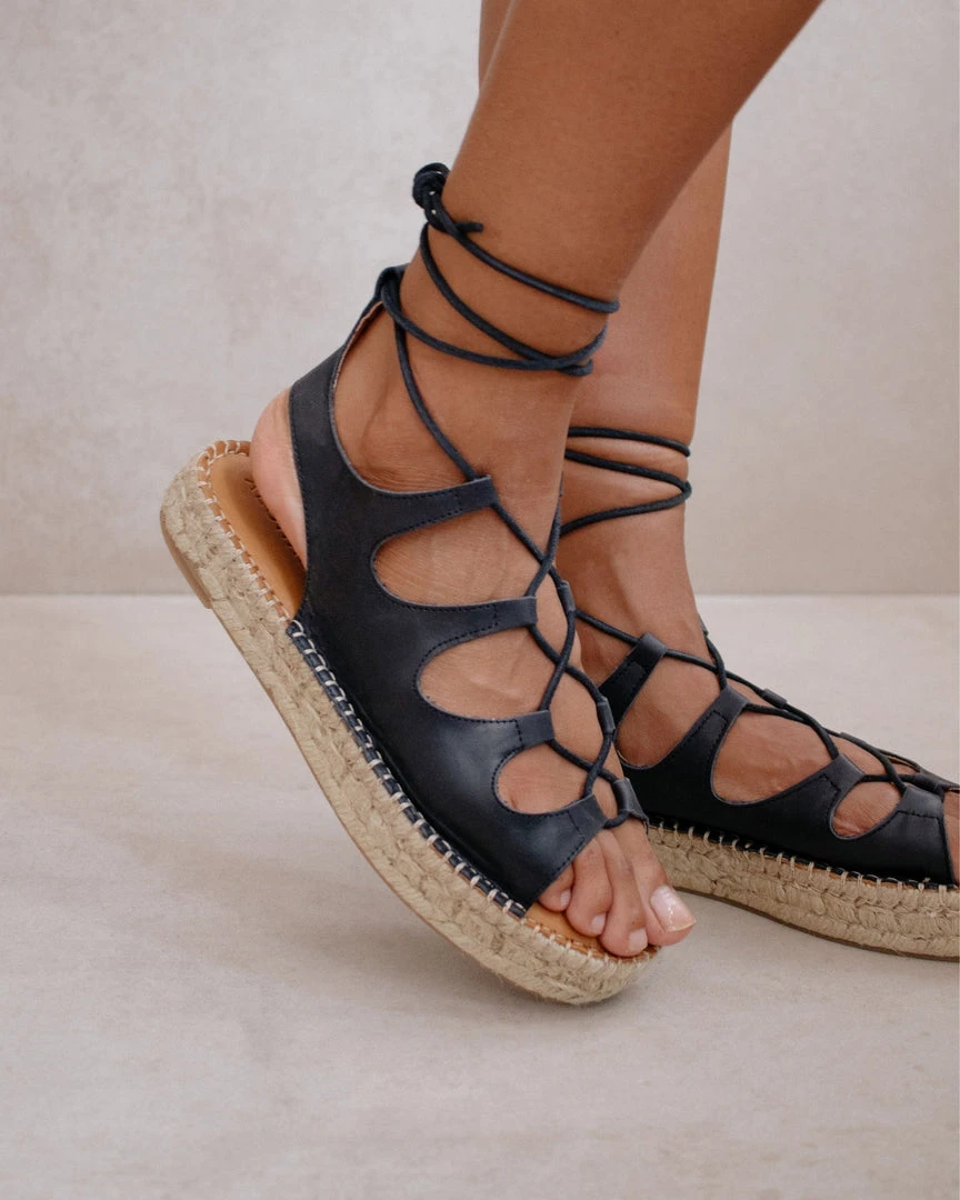 ALOHAS Shoes Gladiator Black 2 ALOHAS Shoes Gladiator Black