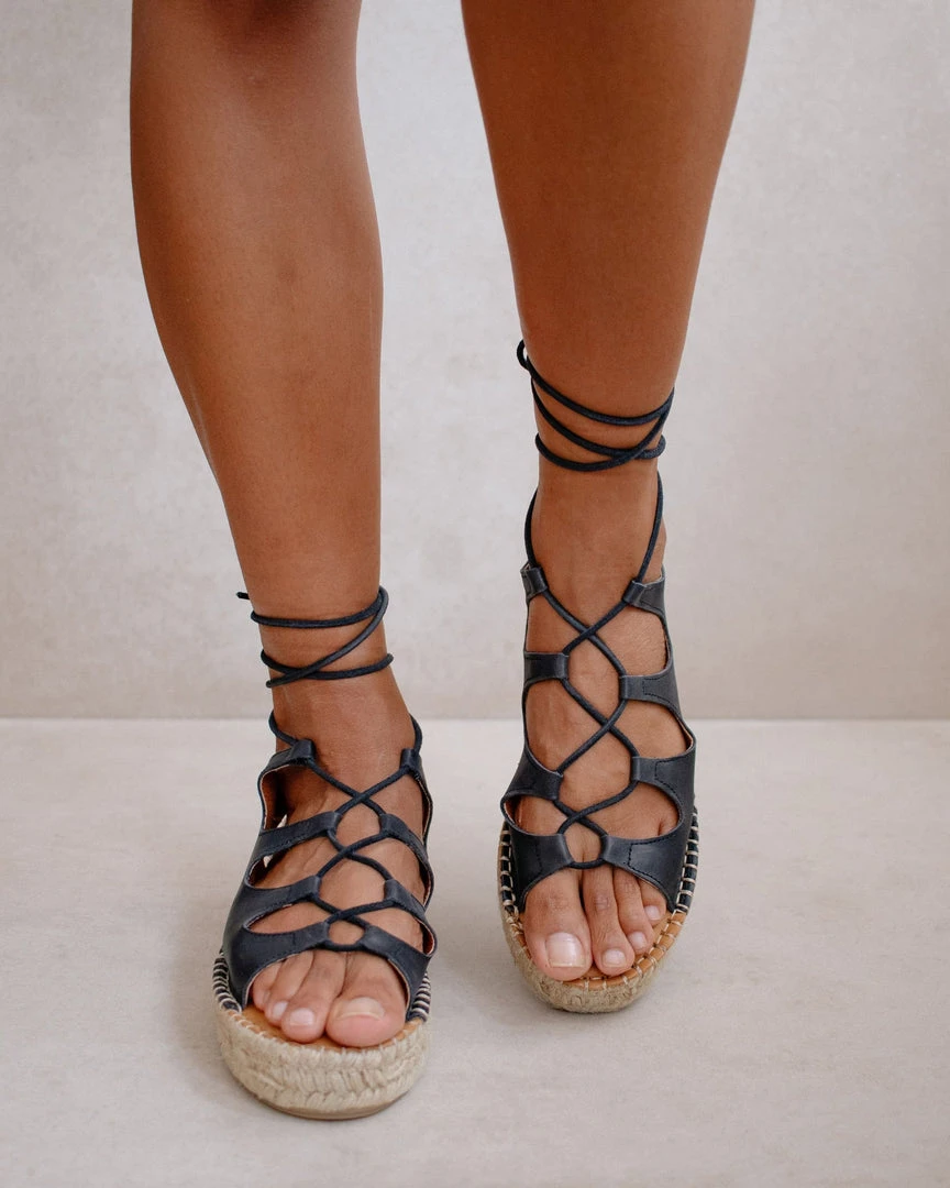 ALOHAS Shoes Gladiator Black 1 ALOHAS Shoes Gladiator Black