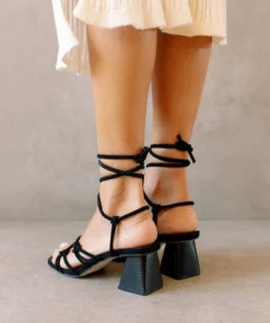 ALOHAS Goldie Black Sandal Shoes