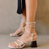 ALOHAS Shoes Goldie Ivory Sandal