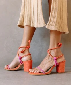 ALOHAS Shoes Grace Magenta Orange 15 ALOHAS Shoes Grace Magenta Orange