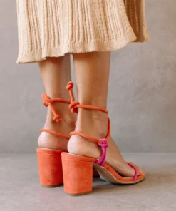 ALOHAS Shoes Grace Magenta Orange 11 ALOHAS Shoes Grace Magenta Orange