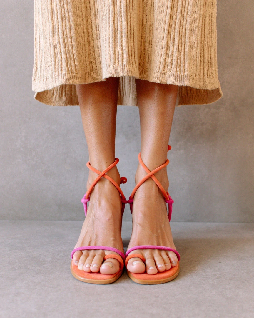 ALOHAS Shoes Grace Magenta Orange 6 ALOHAS Shoes Grace Magenta Orange