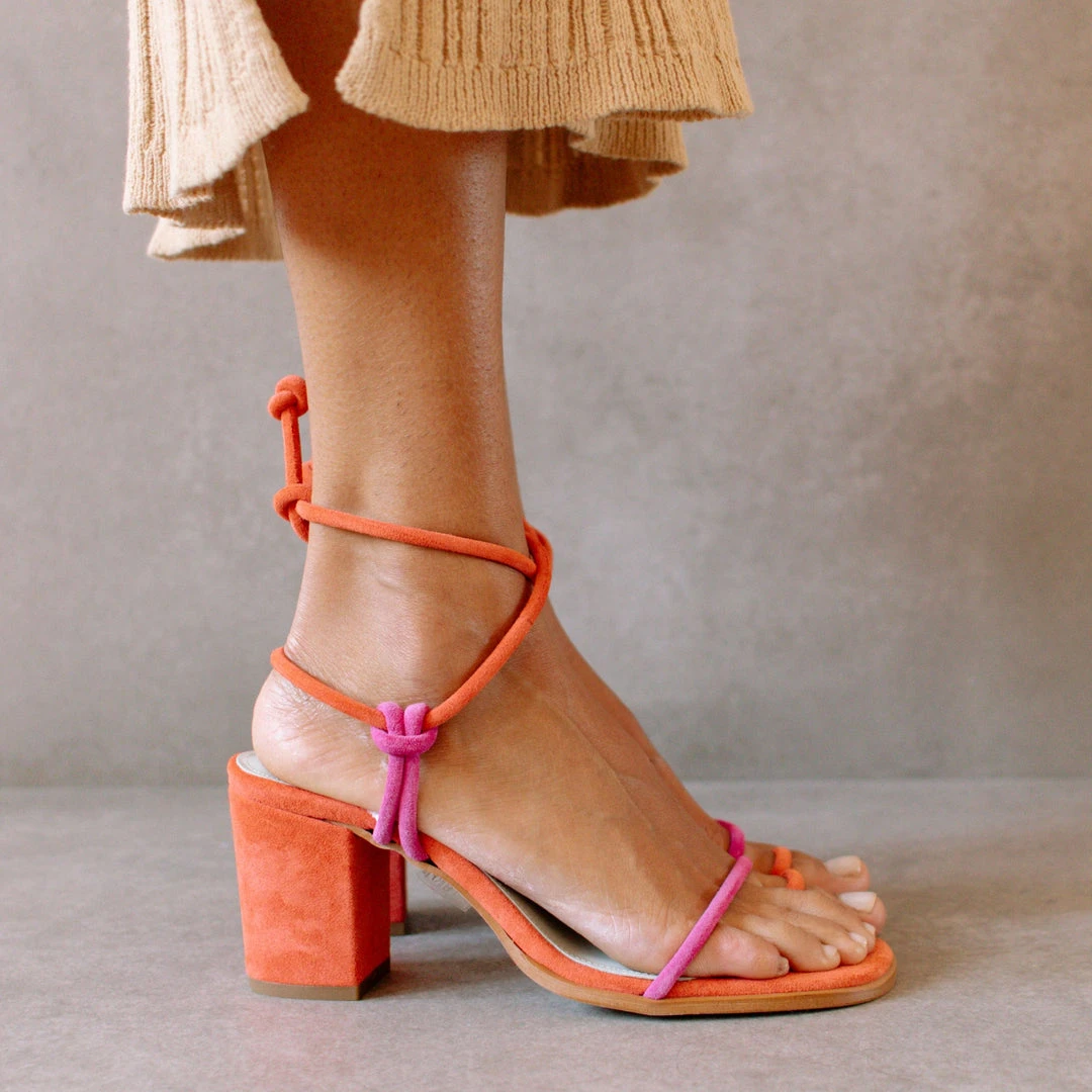 ALOHAS Shoes Grace Magenta Orange 3 ALOHAS Shoes Grace Magenta Orange