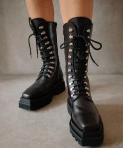 ALOHAS Hangar Black Shoes