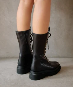 ALOHAS Hangar Black Shoes