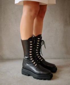 ALOHAS Hangar Black Shoes