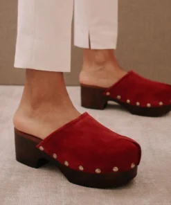 ALOHAS Harley Red - Brick Suede Shoes 8 ALOHAS Harley Red - Brick Suede Shoes