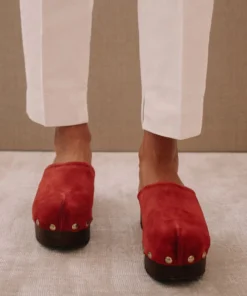 ALOHAS Harley Red - Brick Suede Shoes 9 ALOHAS Harley Red - Brick Suede Shoes
