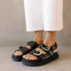 ALOHAS Harper Black Sandal