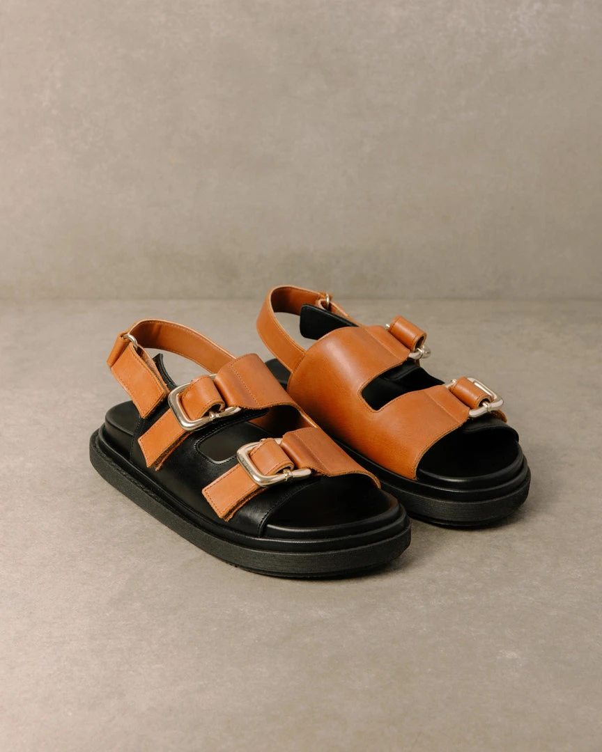 ALOHAS Harper Black Tan Shoes 11 ALOHAS Harper Black Tan Shoes