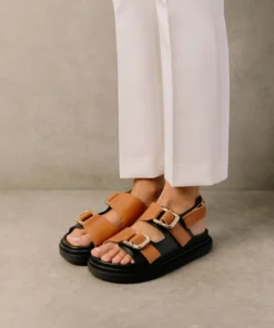 ALOHAS Harper Black Tan Shoes