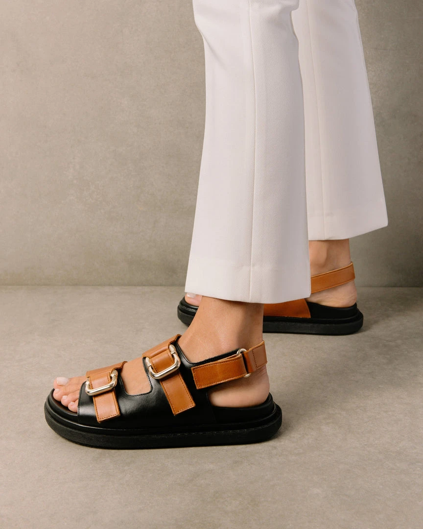 ALOHAS Harper Black Tan Shoes 5 ALOHAS Harper Black Tan Shoes