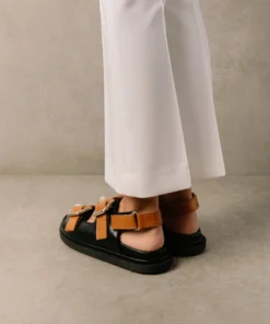 ALOHAS Harper Black Tan Shoes 16 ALOHAS Harper Black Tan Shoes