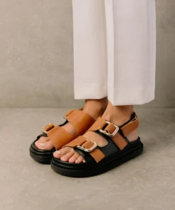 ALOHAS Harper Black Tan Shoes 13 ALOHAS Harper Black Tan Shoes